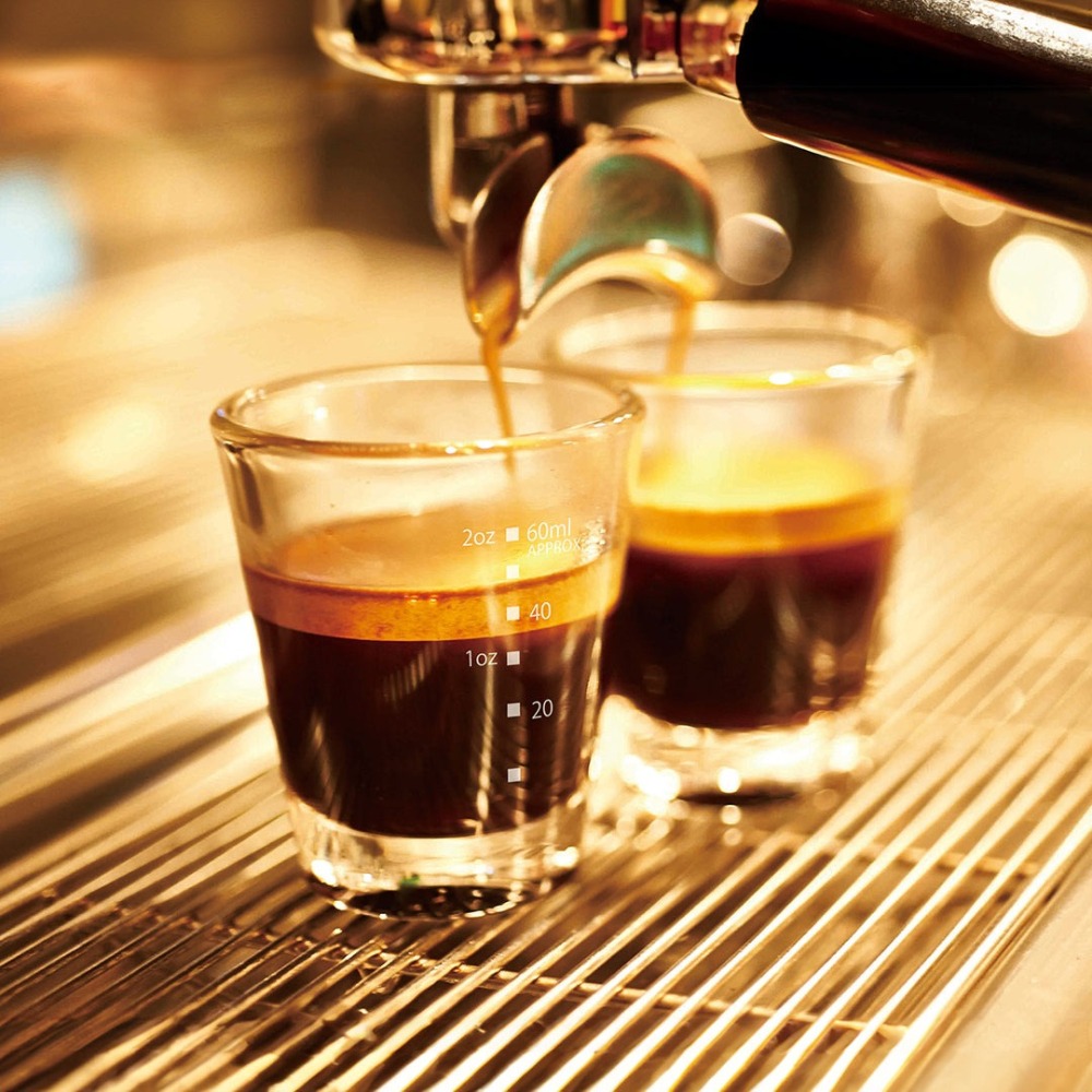 【好評推薦 快速出貨】HARIO 黑刻度耐熱玻璃杯 80ml / 140ml玻璃杯 量杯 濃縮杯 日本製 瓦莎咖啡-細節圖8