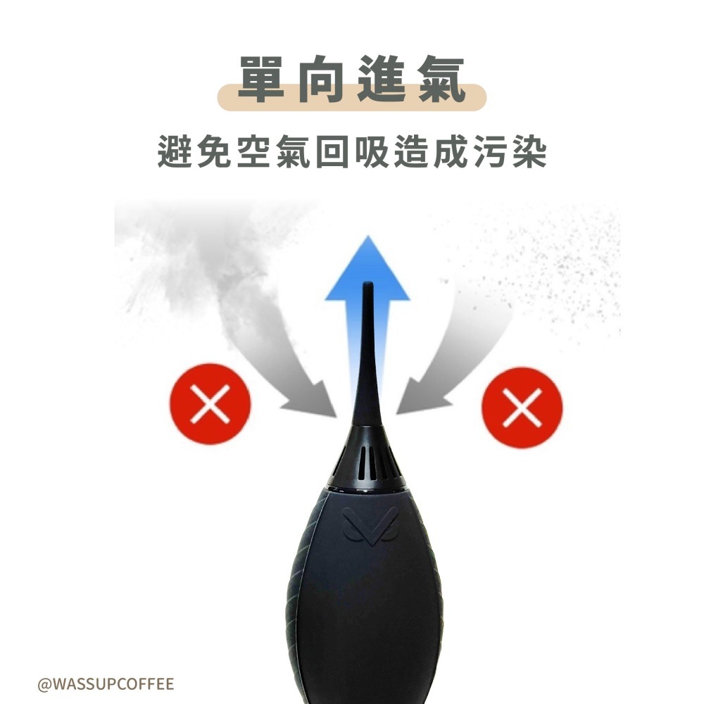 【新上市 快速出貨】VSGO 不倒翁吹球 磨豆機專用清潔吹球 磨豆機清潔用品 咖啡磨豆機吹球 榮獲德國紅點設計-細節圖5