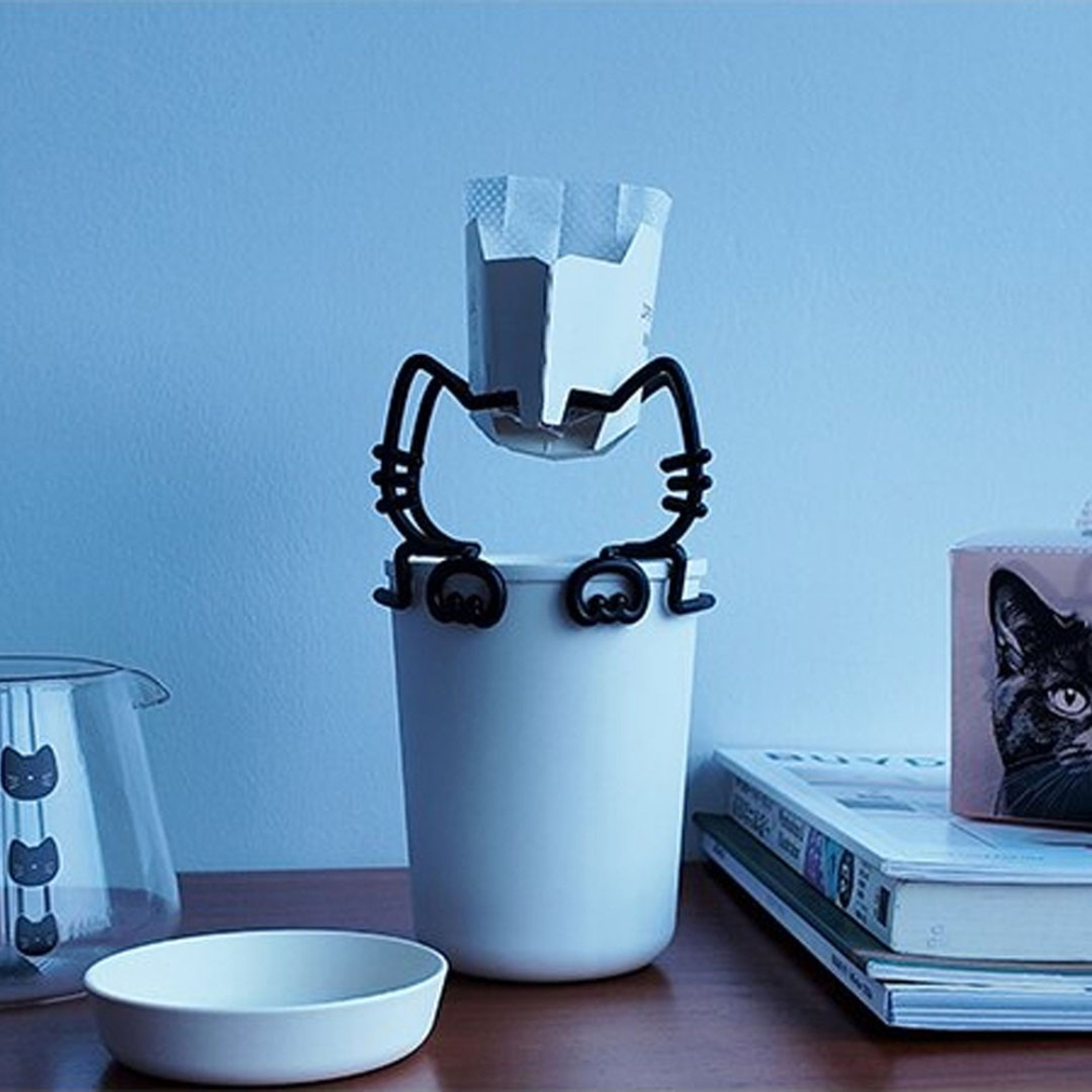 【新品上市！貓奴必備】MINOS Neko耳掛架 濾掛咖啡必備 方便攜帶 手沖架 收納不佔空間 瓦莎咖啡-細節圖7