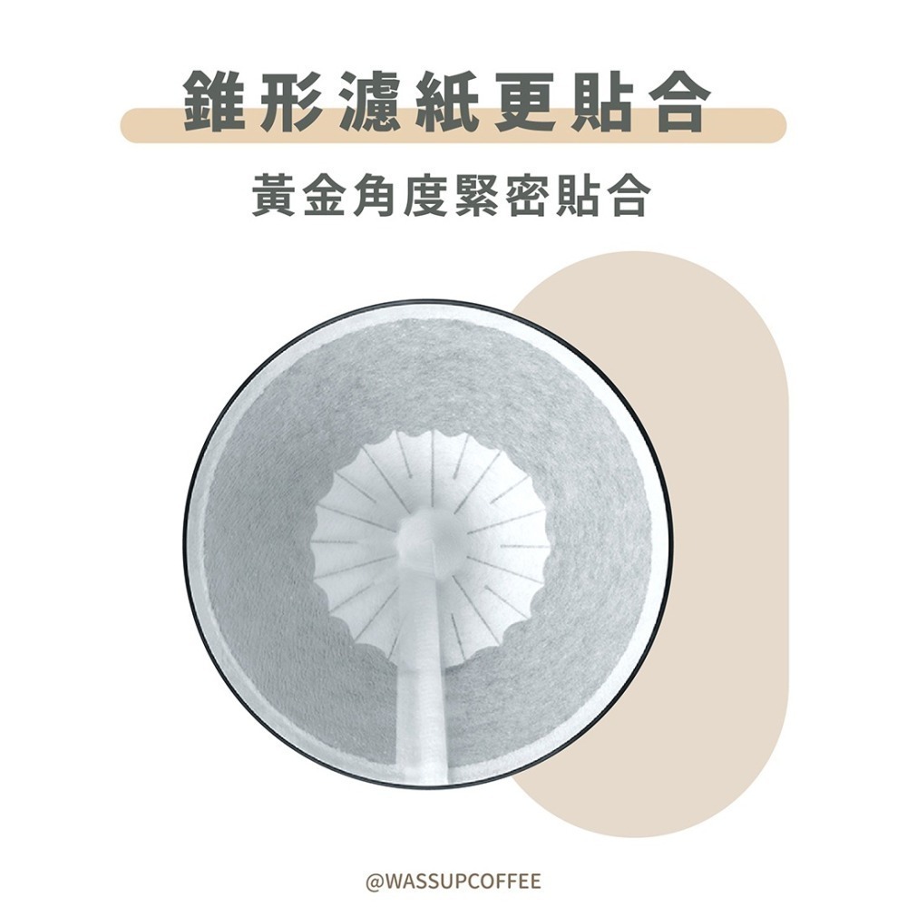 【MAVO&小雨老師合作研發】MAVO 過萃濾杯 咖啡濾杯 tritan濾杯 錐形濾杯 懸浮杯體設計 瓦莎咖啡-細節圖5