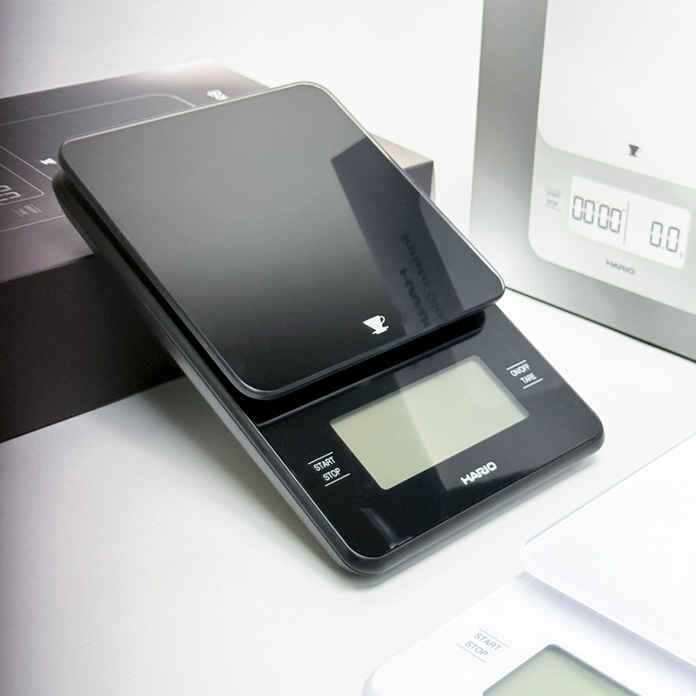 【新品上市 快速出貨】HARIO 咖啡師電子秤 電子秤 咖啡電子秤 咖啡專用秤 VSTGB-2000W/B 瓦莎咖啡-細節圖7