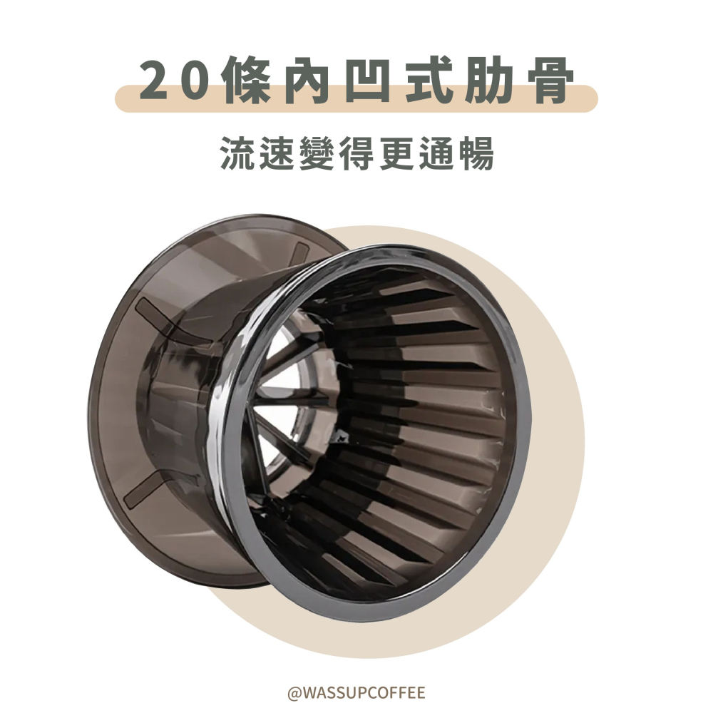 【獨家上市 全新專利磨芯】TIMEMORE泰摩 栗子C3S咖啡沖煮便攜包 露營必備 手搖磨豆機 磨豆機 瓦莎咖啡-細節圖3