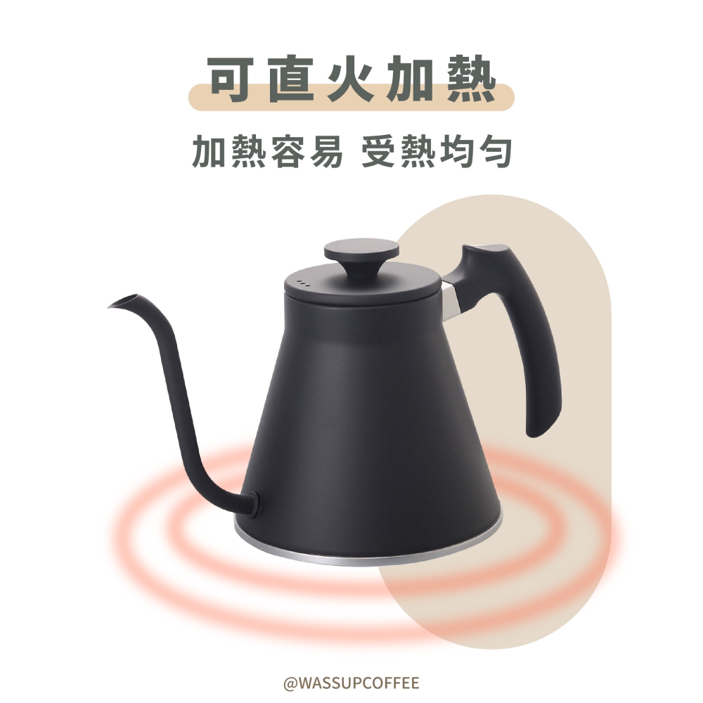 【特殊壺嘴 快速出貨】HARIO 不鏽鋼細口手沖壺 800ml 黑 手沖壺 細口壺 手沖咖啡 VKF-120-MB-細節圖5