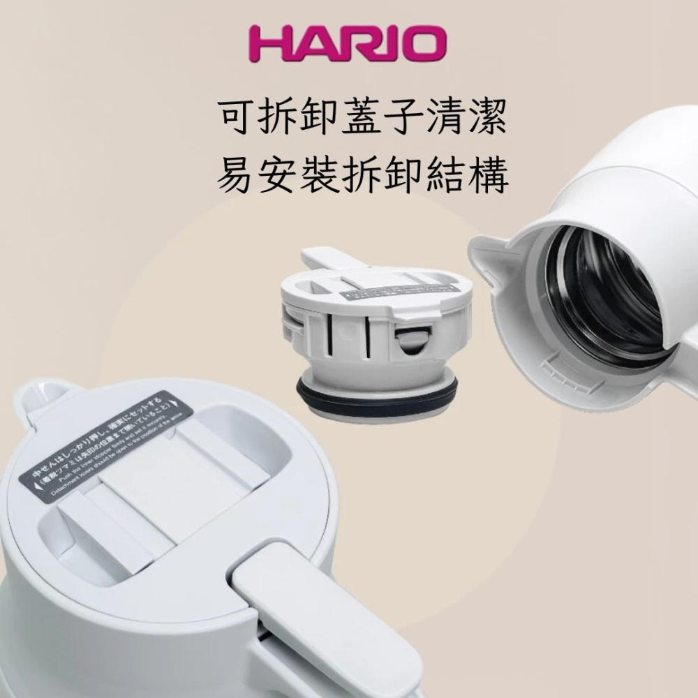 HARIO V60不鏽鋼保溫壺Plus 咖啡壺 600ml / 800ml 黑色 白色 保溫壺-細節圖4