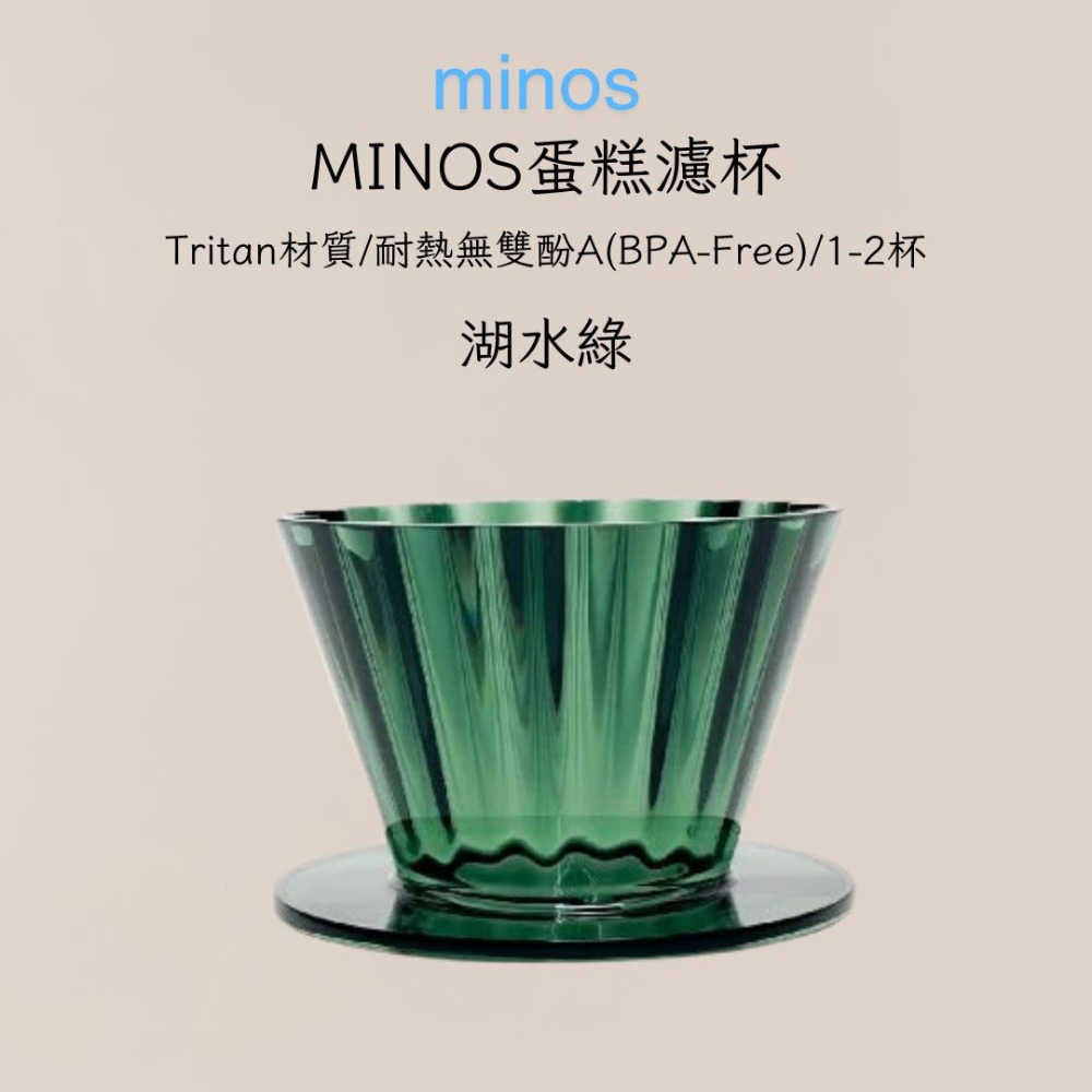 MINOS 蛋糕濾杯 搭配155濾紙 蛋糕濾杯 Tritan材質 1-2杯-規格圖8