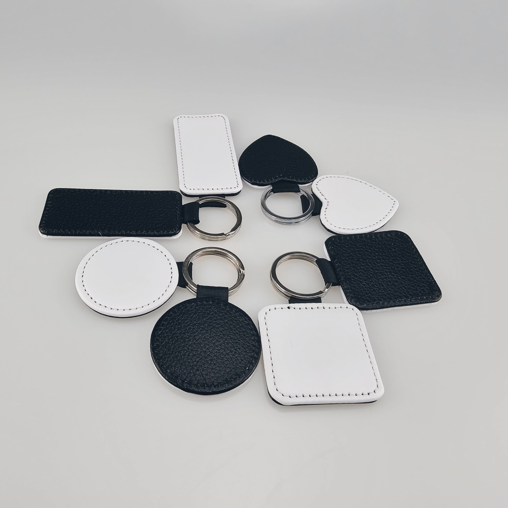 精美皮革鑰匙圈(Best Wishes For You)鑰匙圈 皮革鑰匙圈 熱轉印 送禮小物 婚禮小物 企業送禮 紀念品-細節圖3