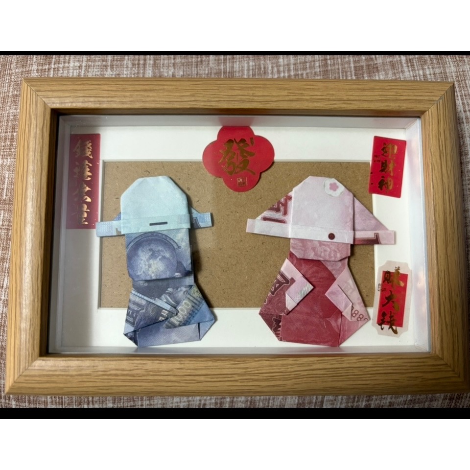 台灣現貨-開運 招財 風水 創意 家飾 相框擺件-規格圖6