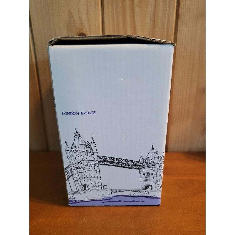 【樂樂的銅板雜貨店】 荷蘭風車 倫敦鐵橋 旅行風 手繪風馬克杯 插畫杯 咖啡杯 高杯 杯子 杯蓋 380ml-細節圖6