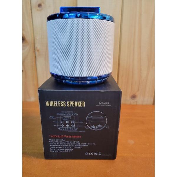 【樂樂的銅板雜貨店】DS-898藍牙音響喇叭 附手機支架功能 藍色 小巧時尚隨意放 露營必備-細節圖4