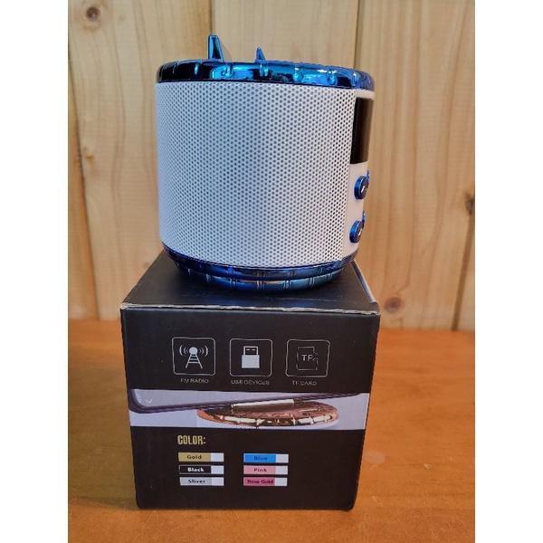 【樂樂的銅板雜貨店】DS-898藍牙音響喇叭 附手機支架功能 藍色 小巧時尚隨意放 露營必備-細節圖5