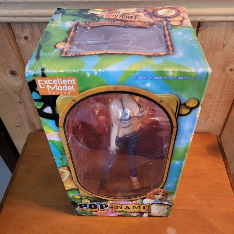 【軟軟的公仔專賣－GK、巨無霸】航海王 海賊王 POP 娜美 泳裝 比基尼 微盒損特價-細節圖3