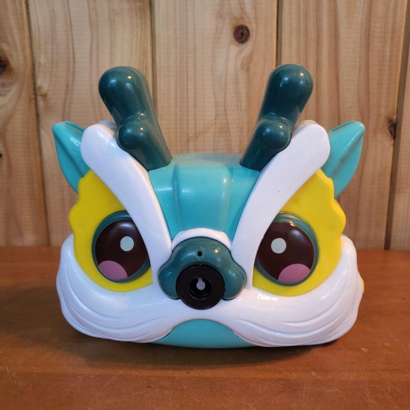 【樂樂的銅板雜貨店】電動泡泡機 網紅國潮 麒麟電動泡泡機 聲光音樂泡泡機 夏季泡泡相機 兒童玩具-細節圖3