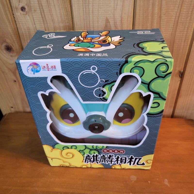 【樂樂的銅板雜貨店】電動泡泡機 網紅國潮 麒麟電動泡泡機 聲光音樂泡泡機 夏季泡泡相機 兒童玩具-細節圖5