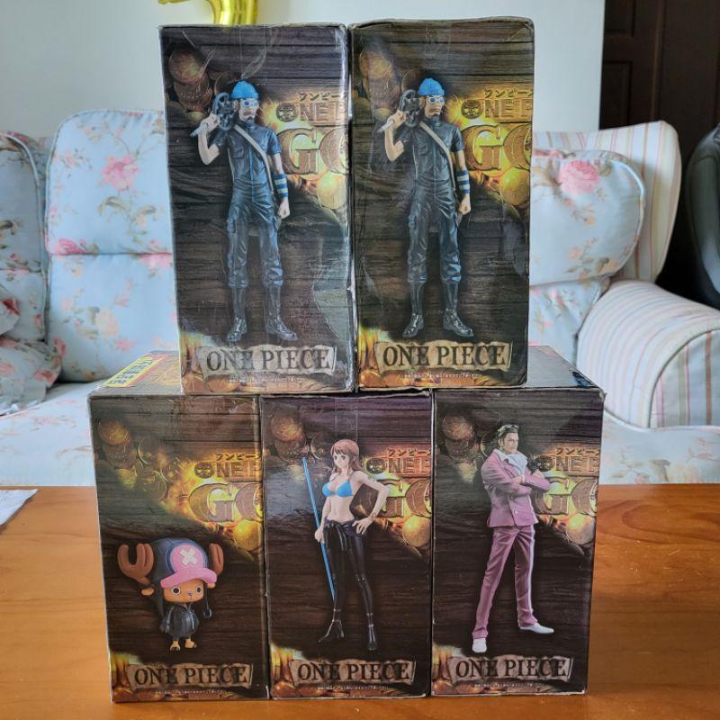 【硬硬的公仔專賣－只賣正版公仔】海賊王DXF FILM GOLD Vol.1 騙人布 娜美 喬巴 泰佐羅 卡莉娜-細節圖2