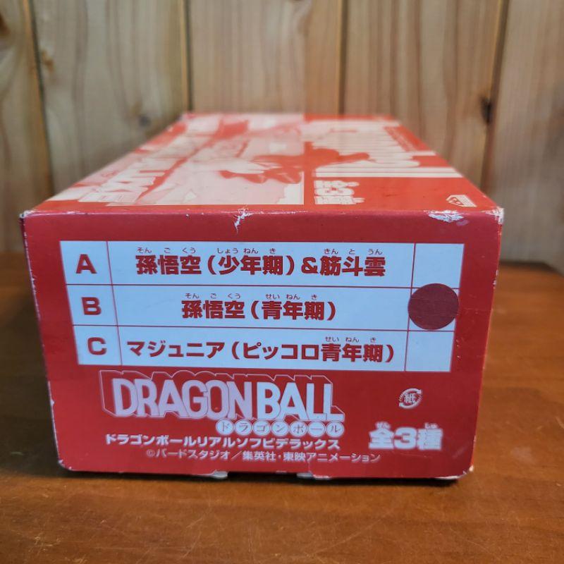 【硬硬的公仔專賣－只賣正版公仔】☆金證☆七龍珠 老物 軟膠 deluxe sofubi 悟空 青年 小悟空 筋斗雲 少年-細節圖3