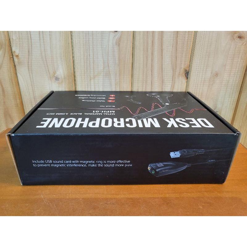 【樂樂的銅板雜貨店】Desk Microphone 桌上型麥克風 電競遊戲 會議 音質佳-細節圖2