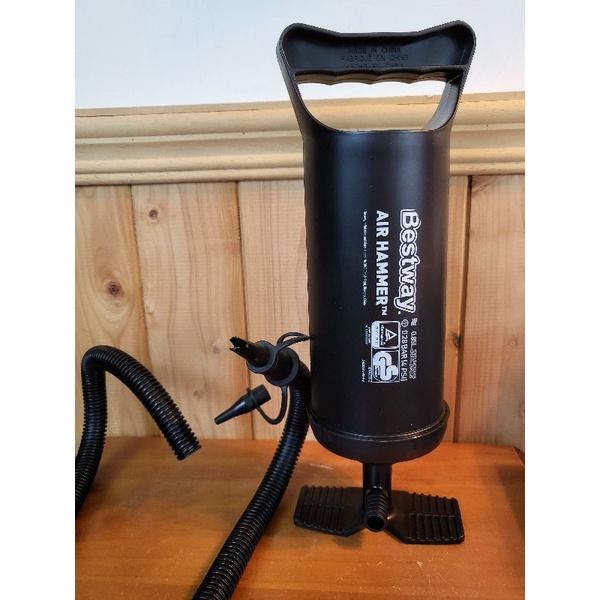 【樂樂的銅板雜貨店】Bestway Air Hammer 手動打氣筒 單手手動打氣筒 30cm 內附3種充氣閥-細節圖2