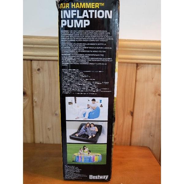 【樂樂的銅板雜貨店】Bestway Air Hammer 手動打氣筒 單手手動打氣筒 30cm 內附3種充氣閥-細節圖3