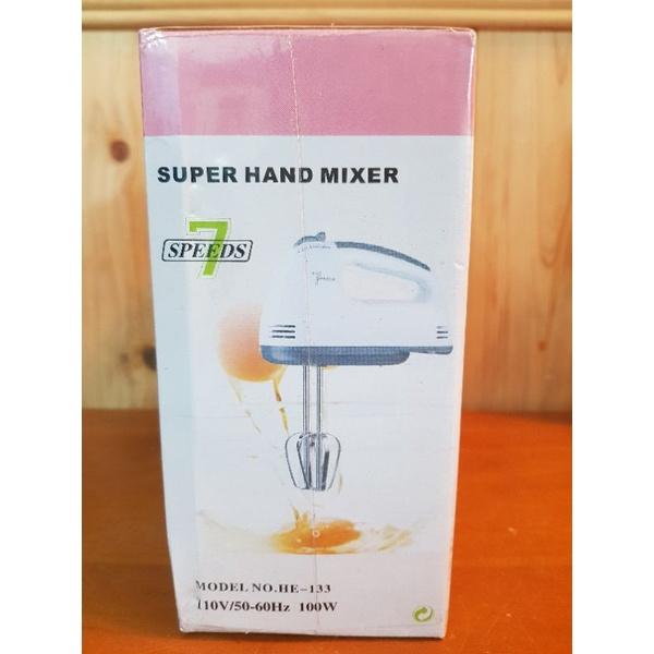 【樂樂的銅板雜貨店】電動攪拌器 打蛋器 烘培用具 雙棒攪拌 打奶油機 自動打蛋機 料理用具 七段變速-細節圖2