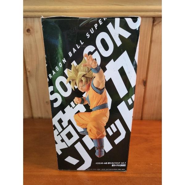 【硬硬的公仔專賣－只賣正版公仔】金證 白證 七龍珠超 Zenkai Solid Vol.1 孫悟空 超級賽亞人-細節圖4