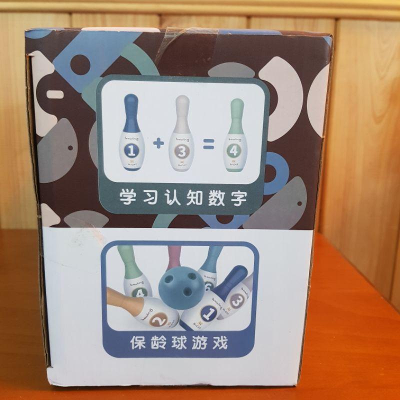 【樂樂的銅板雜貨店】兒童保齡球玩具 益智玩具  數學遊戲-細節圖3