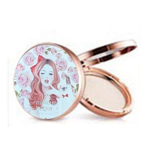 【補妝神器】韓國 Makeup Helper 藝術控油粉餅 蜜粉餅 25G 大容量-規格圖11