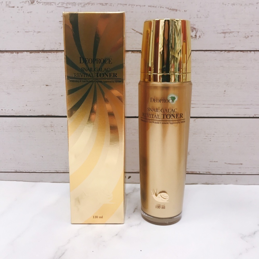 韓國 DEOPROCE 蝸牛酵母煥顏套組 化妝水 130ml 乳液130ml 面霜50g 眼霜 30g  禮盒組-細節圖8