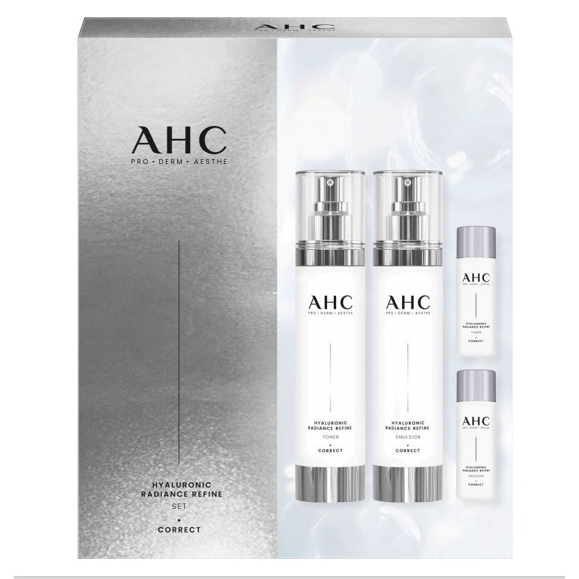 韓國 AHC 玻尿酸神仙水乳套裝 神仙水100+30ml 神仙乳100+30ml-細節圖2