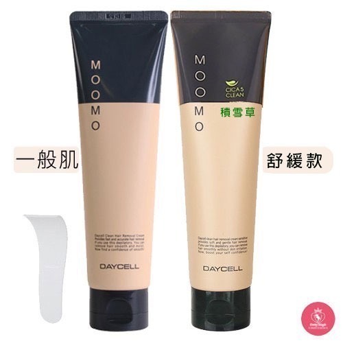 DAYCELL Moomo 溫和美體除毛膏舒緩肌膚sensitive 150ml 附刮棒單瓶- 厚