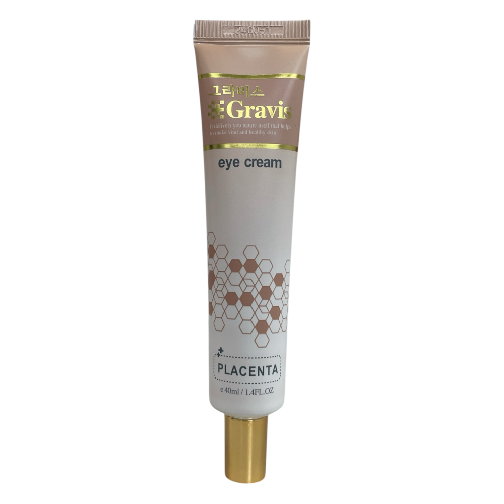 韓國 Gravis eye cream 蜂王漿 胎盤素抗 皺眼霜 40ml 新包裝-細節圖2