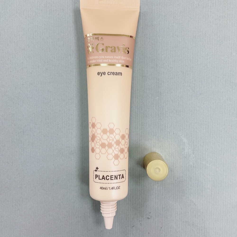 韓國 Gravis eye cream 蜂王漿 胎盤素抗 皺眼霜 40ml-細節圖2
