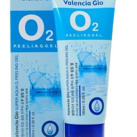 韓國 Valencia Gio O2 氧氣去角質凝膠 180ml-細節圖2