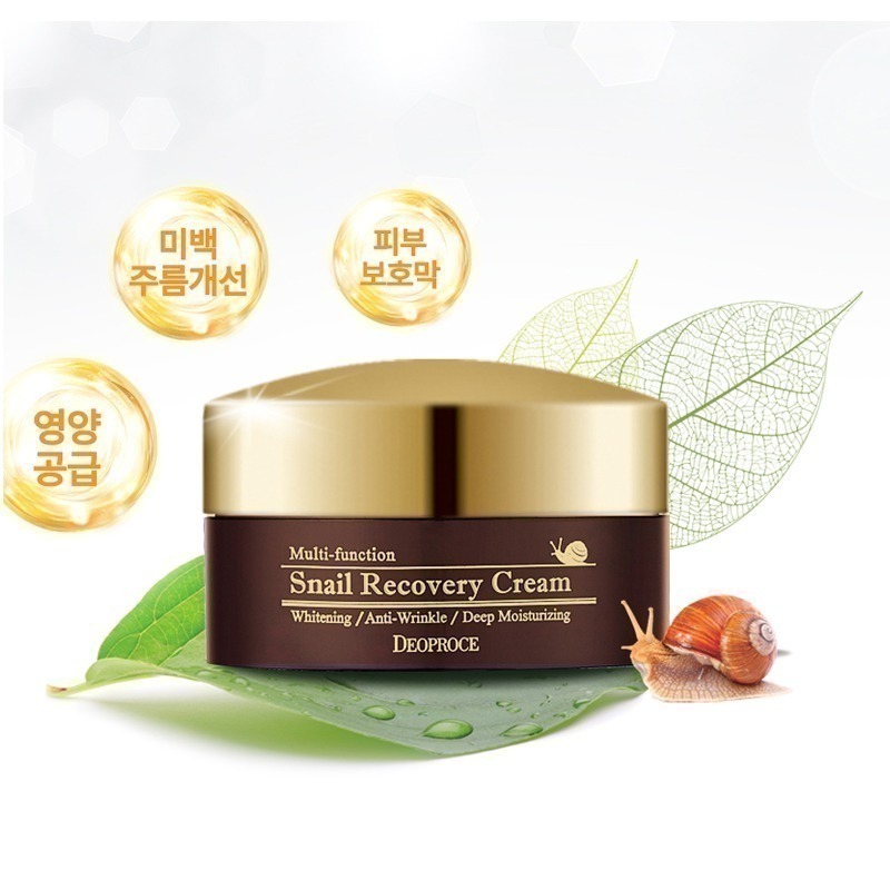 韓國 DEOPROCE 蝸牛修護 皺面霜 馬油 100g 現貨-細節圖2