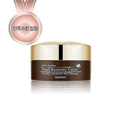 韓國 DEOPROCE 蝸牛修護 黑珍珠美白抗皺面霜 馬油 爆水霜 100g-規格圖8
