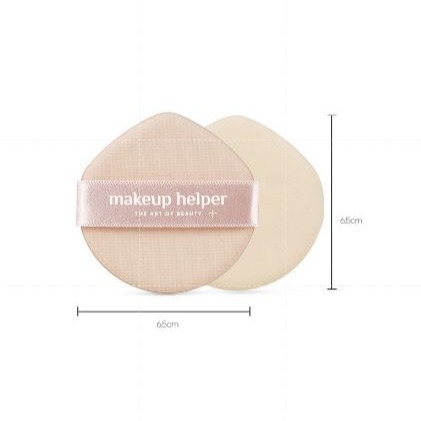 Makeup Helper 氣墊粉撲 粉凝霜粉璞 6.5cm 粉餅粉撲 化妝粉撲 7cm-細節圖3
