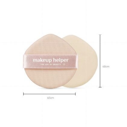 Makeup Helper 氣墊粉撲 粉凝霜粉璞 6.5cm 粉餅粉撲 化妝粉撲 7cm-細節圖3