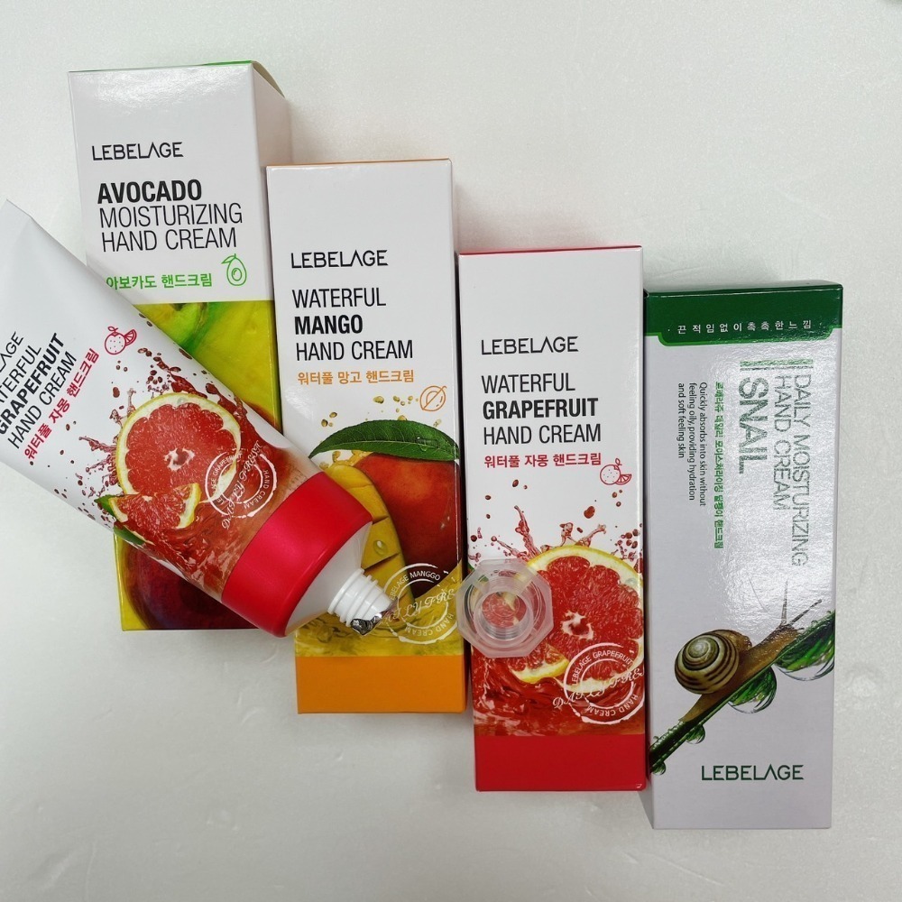 韓國 LEBELAGE 保濕 修護 蝸牛 酪梨 芒果 葡萄柚 日常護手霜100ML-細節圖2