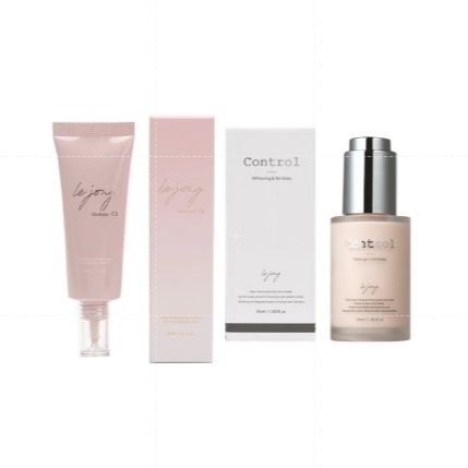 韓國 Lejong Control 水蜜桃絲滑 透亮光澤粉底霜40ML  妝前隔離乳 出清-細節圖3