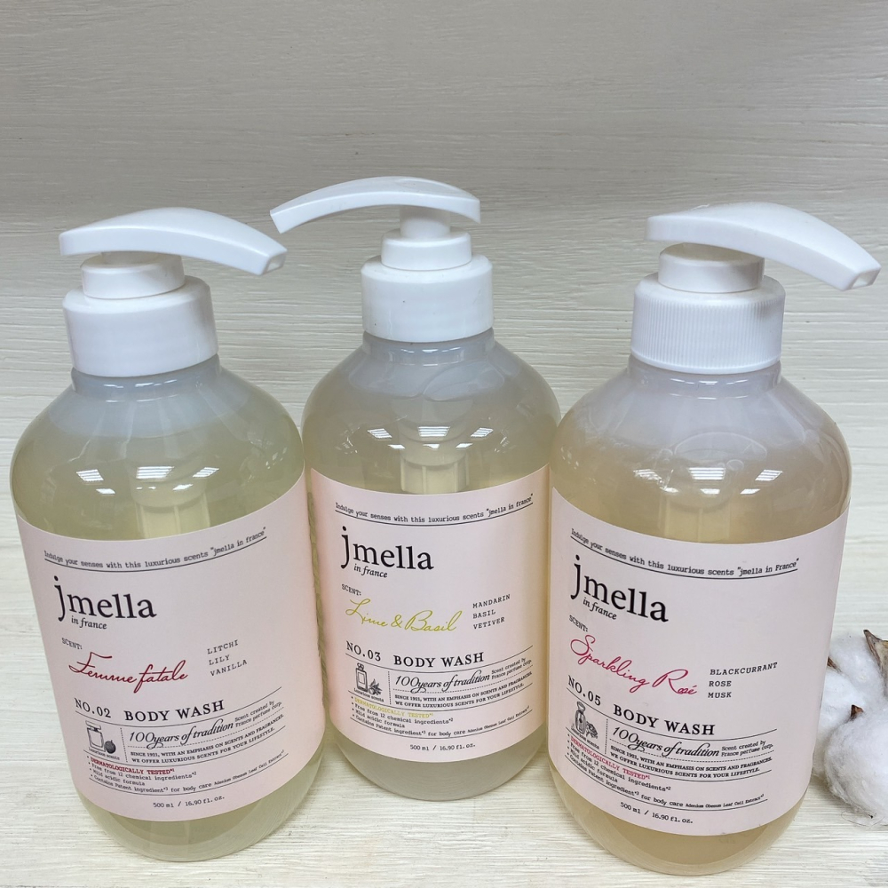 韓國 JMELLA 法國香水保濕沐浴露500ML-細節圖3