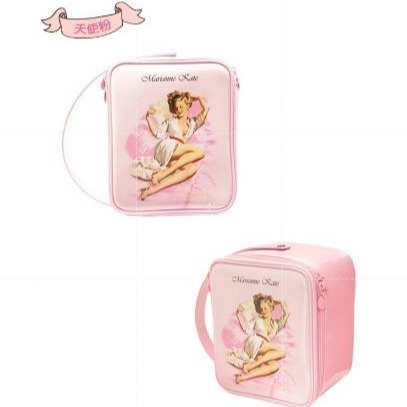 韓國 Marianne Kate 格南女孩雙層收納 化妝箱 旅行箱 收納箱 防潑水 瑕疵出貨-細節圖2