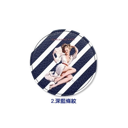 MARIANNE KATE 隨身鏡 化妝鏡 鏡子 圓鏡 補妝鏡-規格圖6