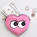 韓國 Marianne Kate 嘴巴愛心HEY U!對話框 小零錢包 捷運卡包 悠遊卡包-規格圖7