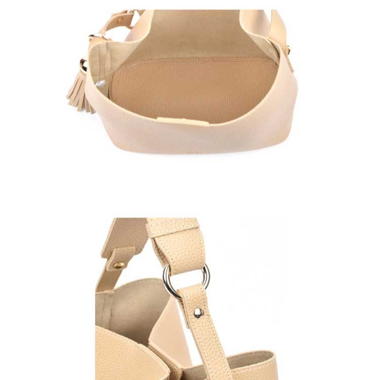 韓國 ROOTY R329 時尚荔枝皮子母包 手提 斜背包 肩背包 流蘇包 出清中-細節圖8