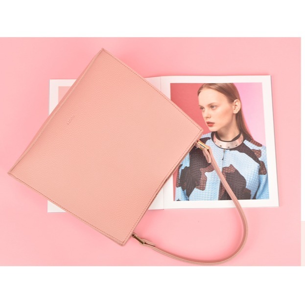 韓國 Rooty R435 荔枝紋  側背大方包 兩用包 上班族 韓妞 出清中-細節圖2