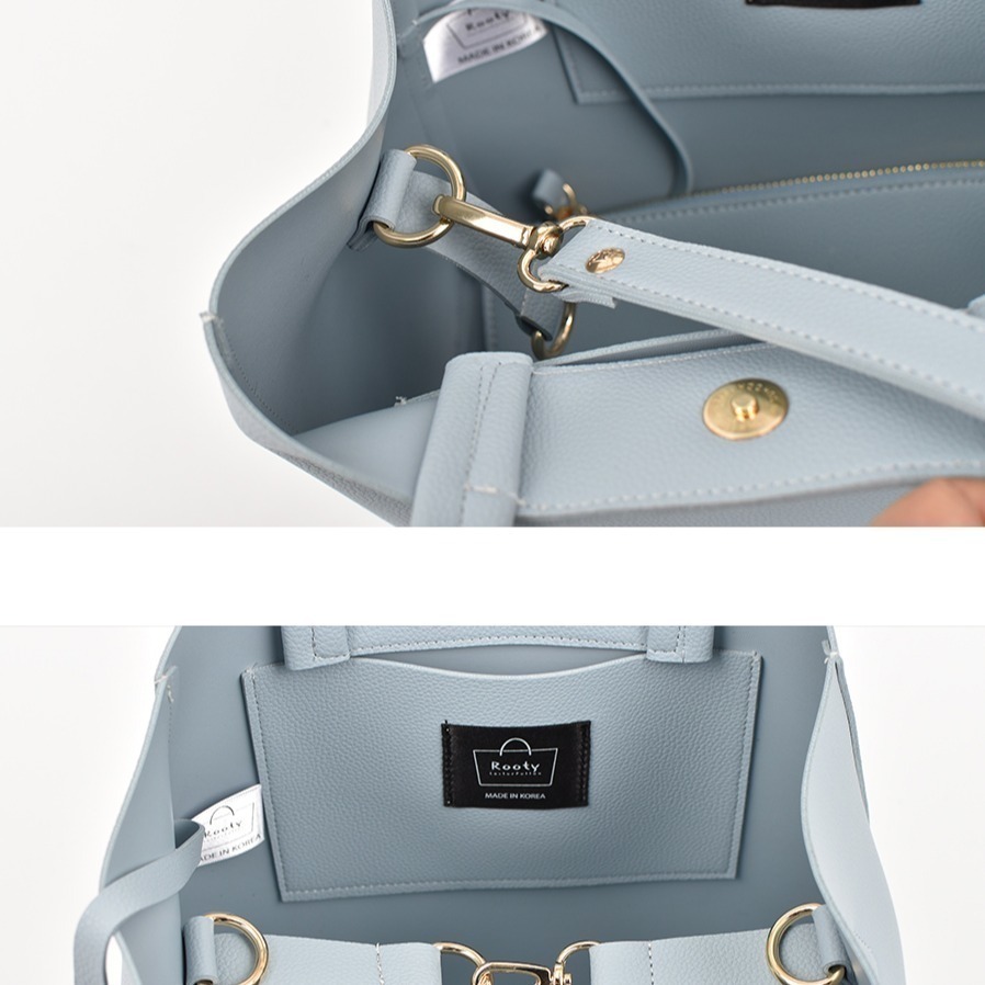 ROOTY R401 簡約氣質方包  肩背包 手提包 子母包 斜背包 出清中-細節圖6