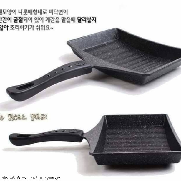 韓國 Kitchen Art煎盤 /組 (波浪底煎盤+專用煎鏟)-細節圖5
