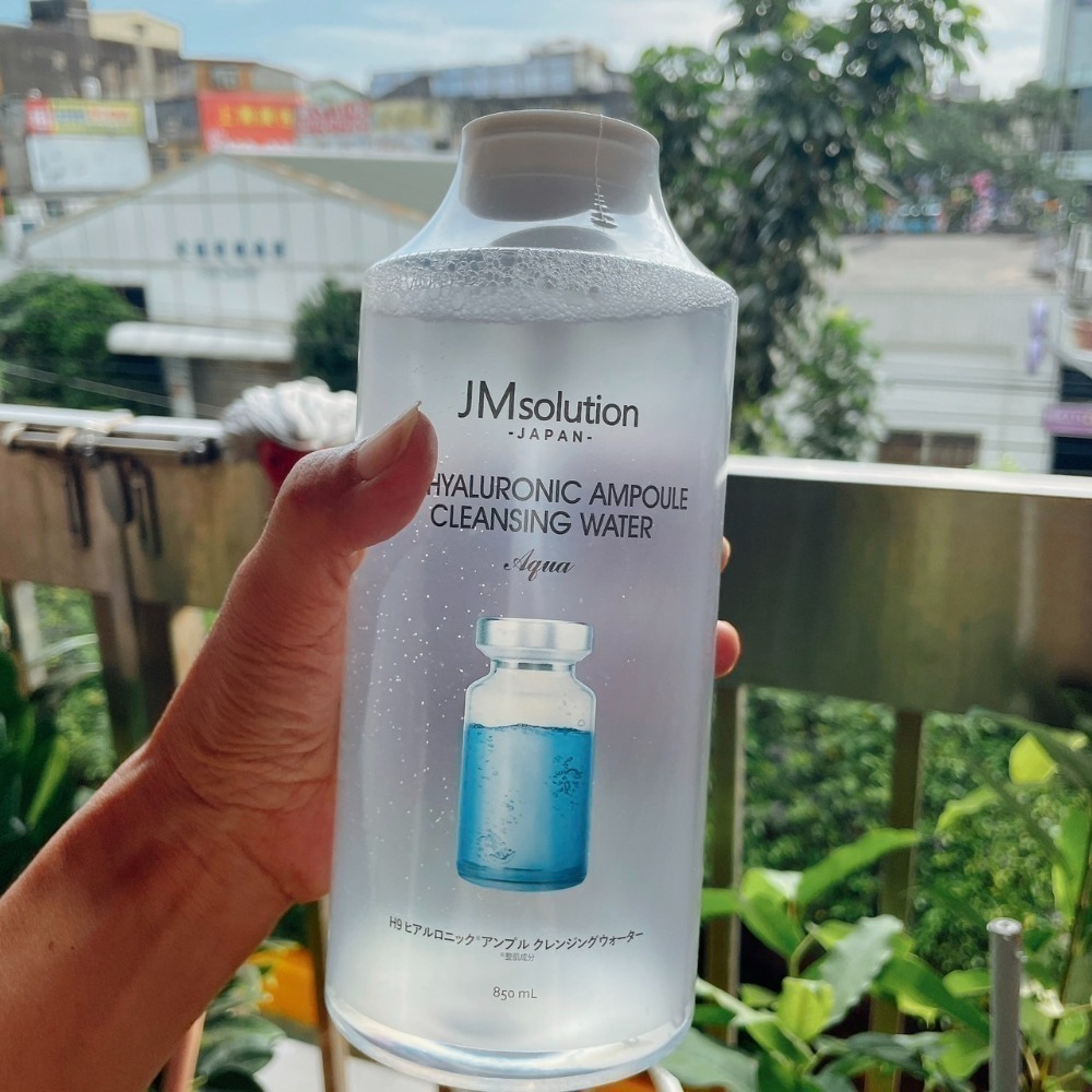 韓國 JM solution 巨無霸 H9玻尿酸溫和卸妝水 850ml-細節圖2