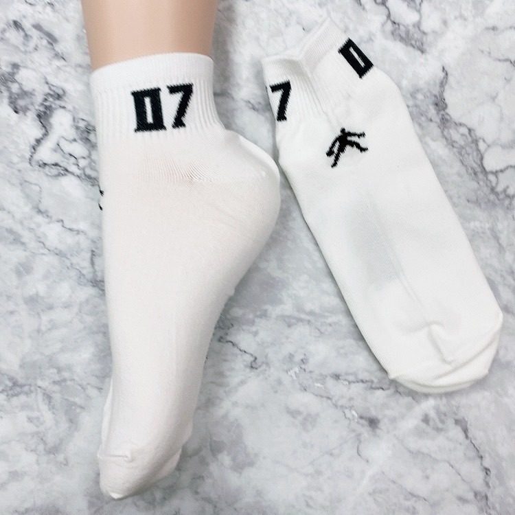 韓國襪 男襪 短襪  籃球 休閒襪 棉質襪  數字襪 投藍 運球-細節圖5