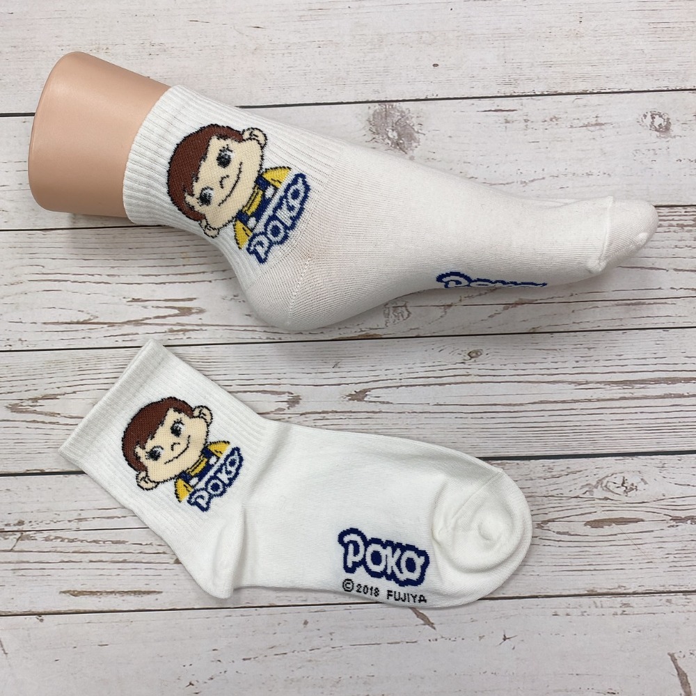 不二家 牛奶妹 PEKO POKO 長統襪 韓國襪子-細節圖4