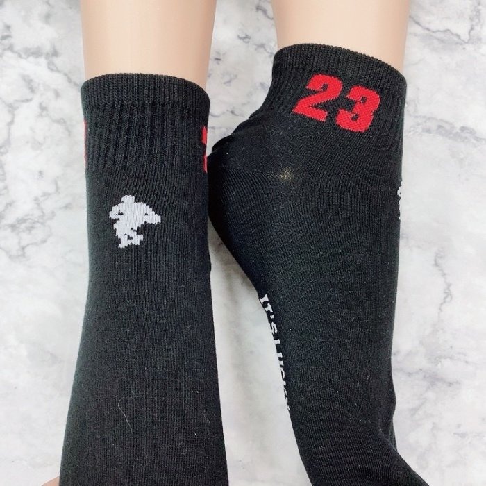 韓國襪 男襪 短襪  打籃球 休閒襪 棉質襪  數字襪-細節圖3